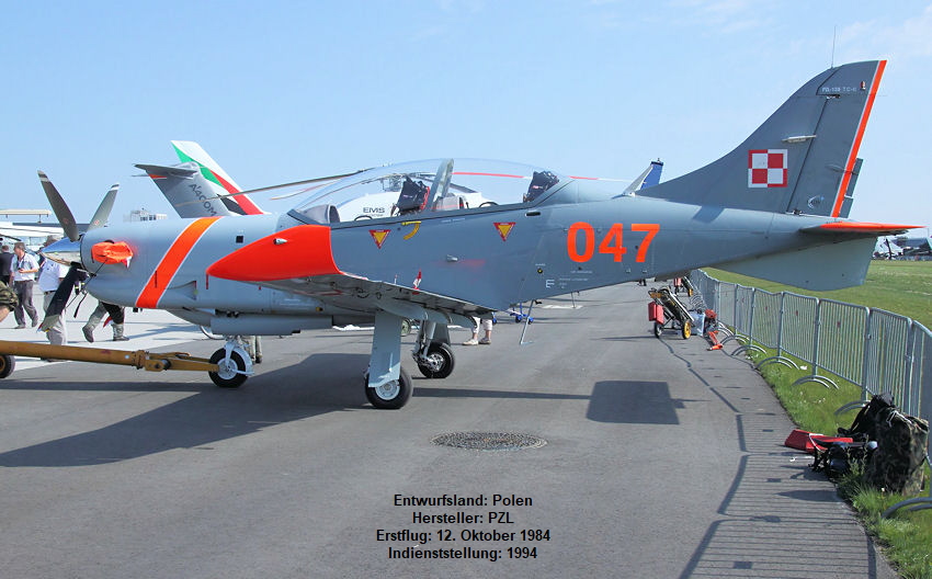 PZL-130 Orlik: polnisches Schulflugzeug mit Turbinenantrieb für Anfänger und Fortgeschrittene