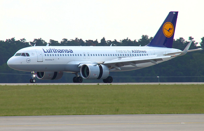 Airbus A-320 neo - Rollfeld