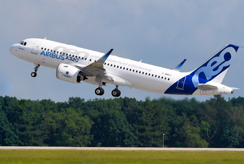 Airbus A-320 neo - Start