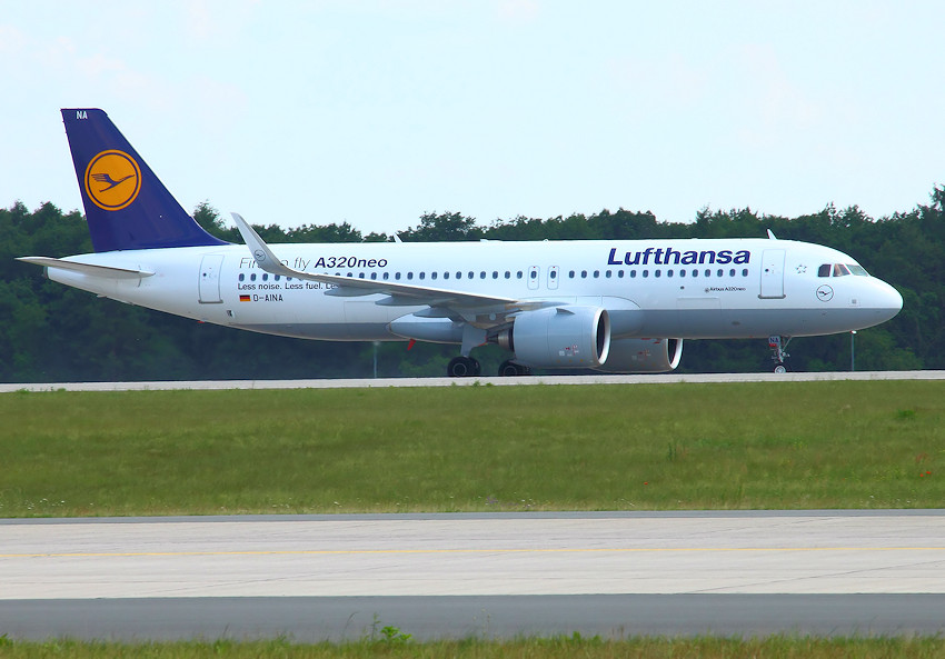 Airbus A-320 neo - Vorfeld