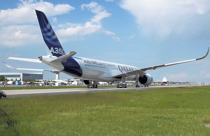 Airbus A350 - Heckansicht