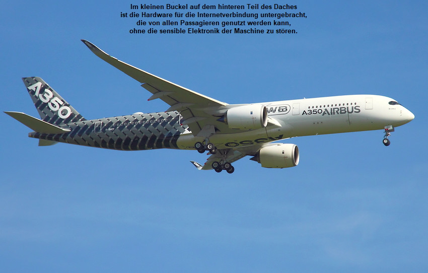 Airbus A350 - Flugansicht