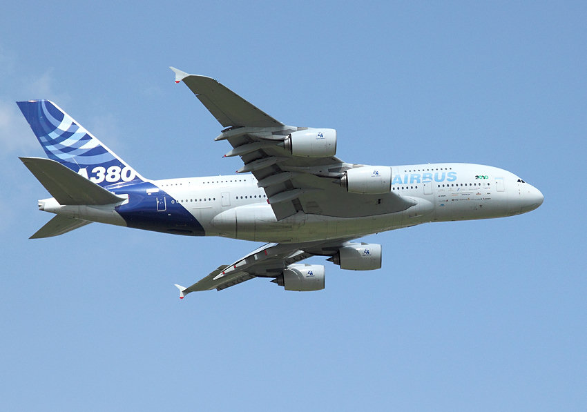 Airbus A 380: Der größte Megaliner, der bisher in Serienfertigung produziert wurde
