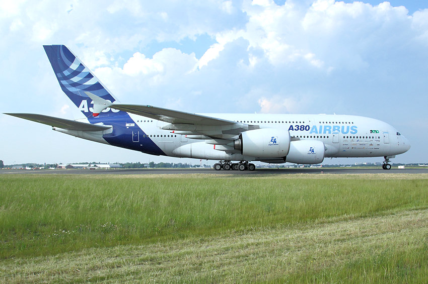 Airbus A-380: Das größte zivile Verkehrsflugzeug, das bisher in Serienfertigung produziert wurde
