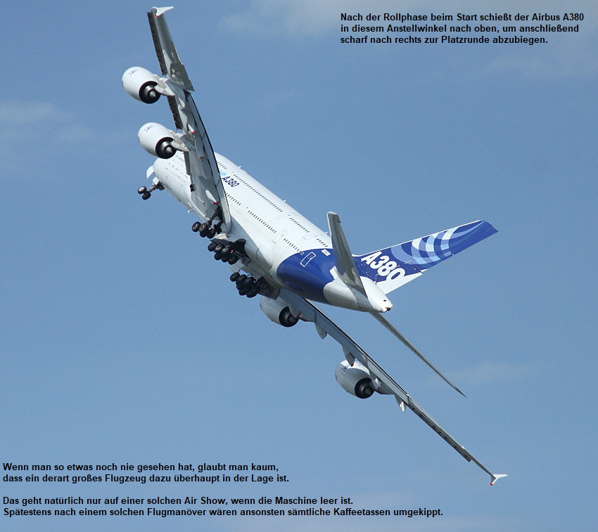 Airbus A 380: Das größte Verkehrsflugzeug, das bisher in Serienfertigung produziert wurde
