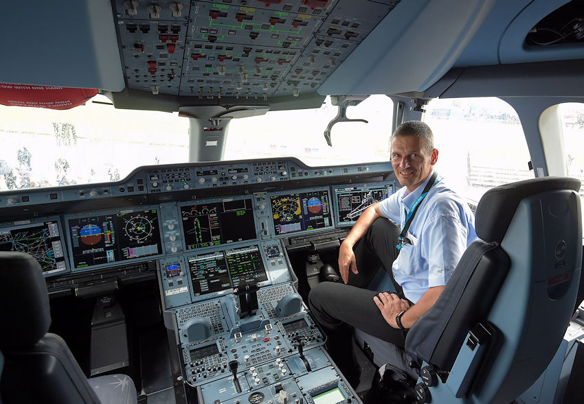 Airbus A380 Cockpit