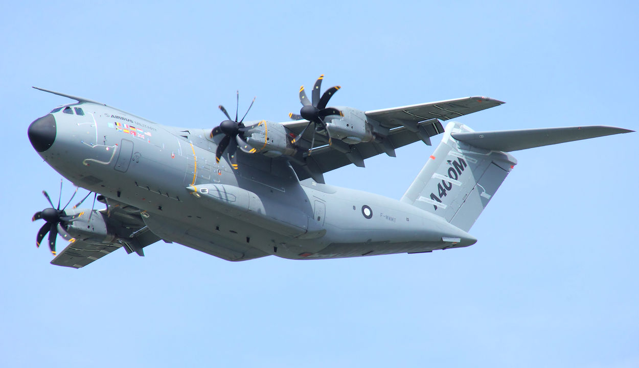Airbus A400M - Anflug