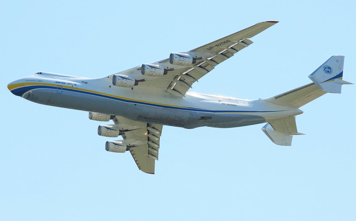 Antonow An-225 Flugimpression