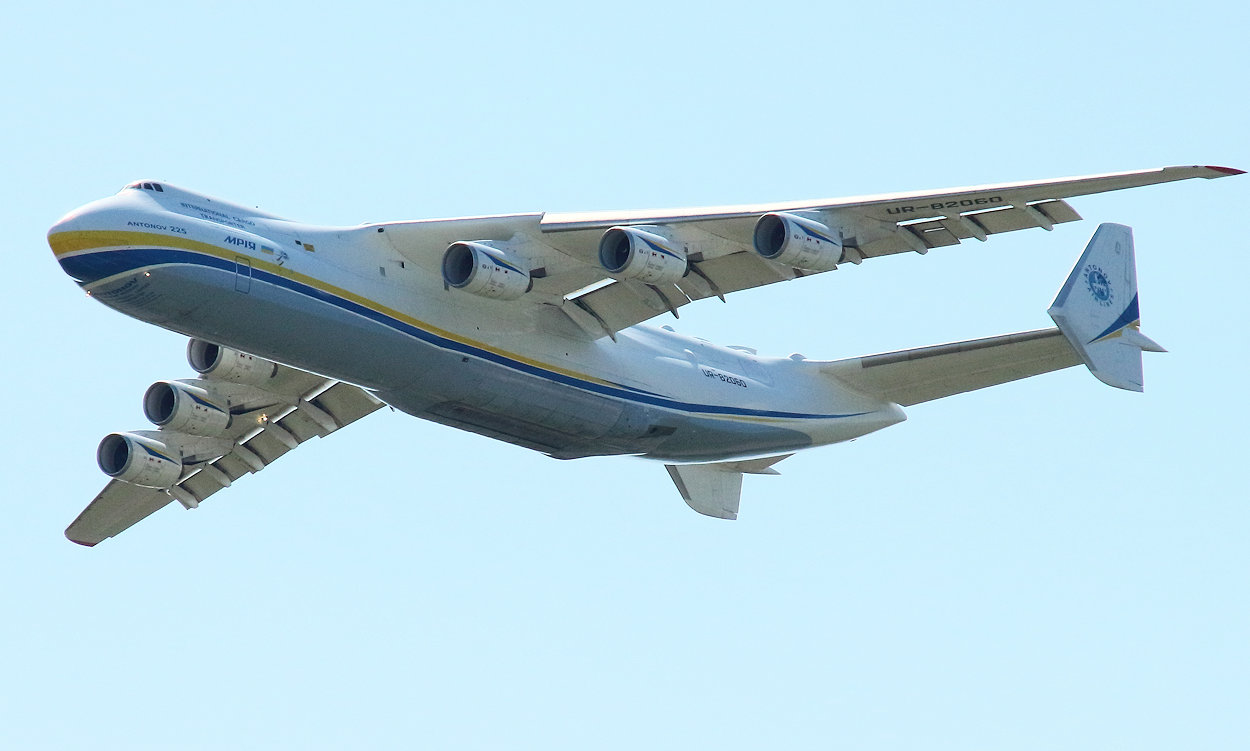 Antonow An 225 Flugansicht