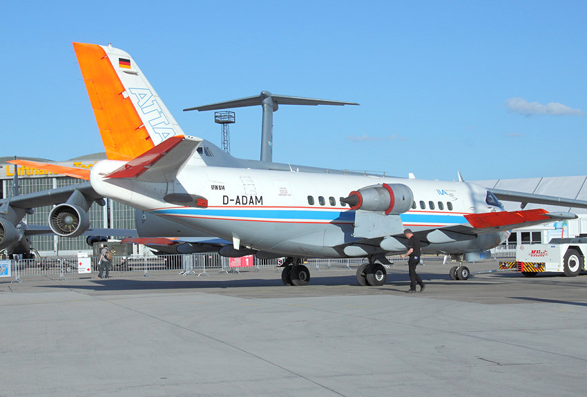 Attas VFW 614: Flugversuchsträger ATTAS der DLR ("Advanced Technologies Testing Aircraft System")