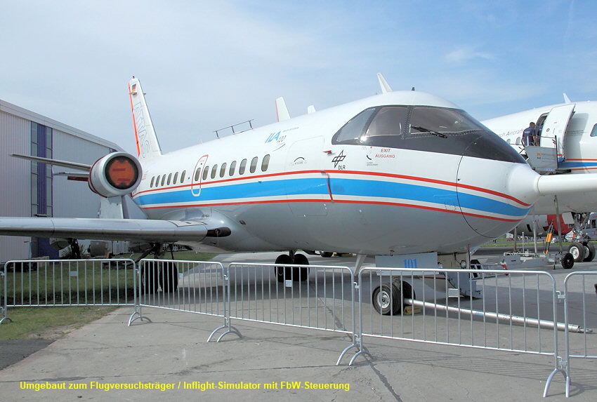 Attas VFW 614: Forschungsflugzeug ATTAS der DLR ("Advanced Technologies Testing Aircraft System")
