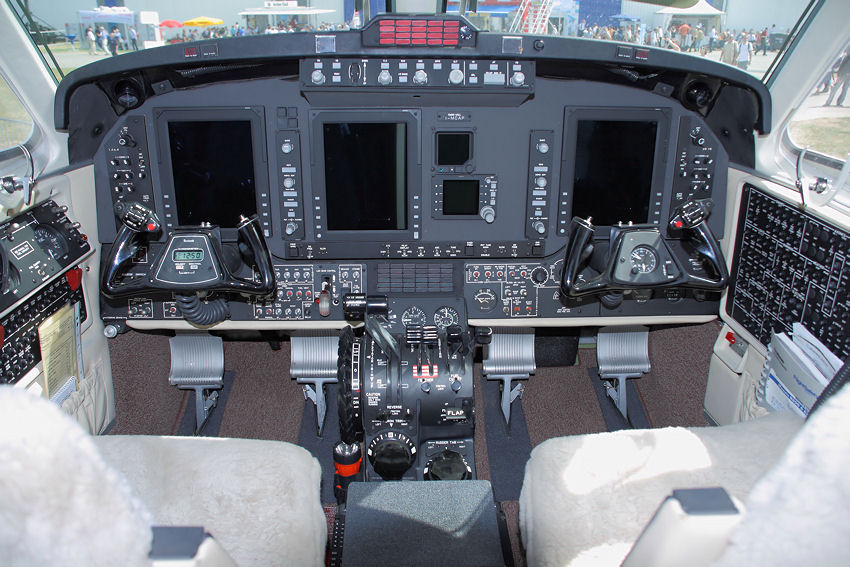 King Air 350 - Cockpit