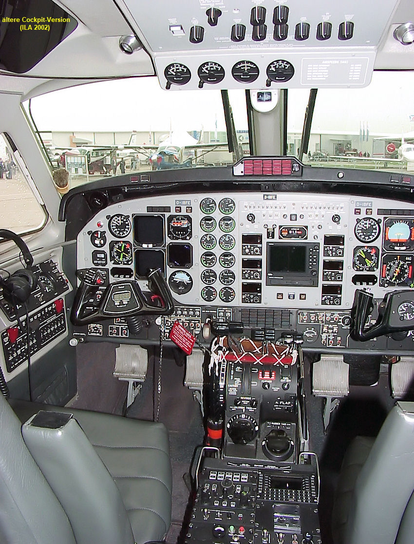 King Air B200 - Cockpit