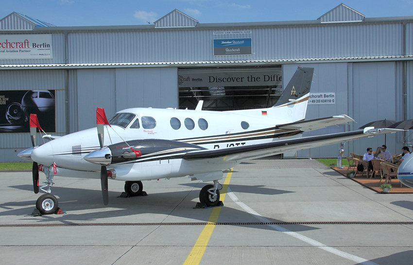Beechraft King Air C90GTi: Geschäftsreiseflugzeug für bis zu 8 Personen