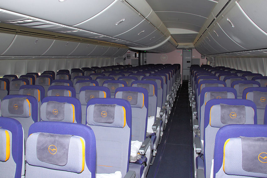 Boeing 747-8 Intercontinental: Passagierraum