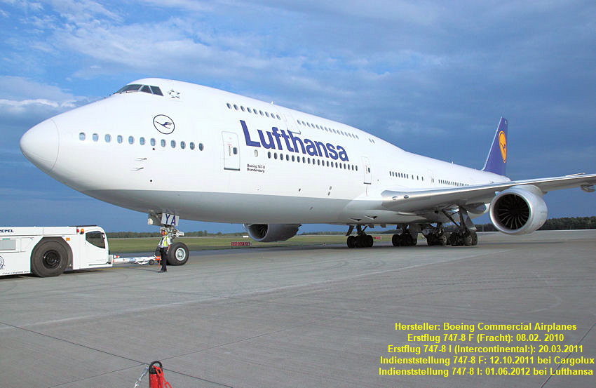 Boeing 747-8 Intercontinental: Der neueste Jumbo Jet ist seit 2010 das längste Passagierflugzeug der Welt