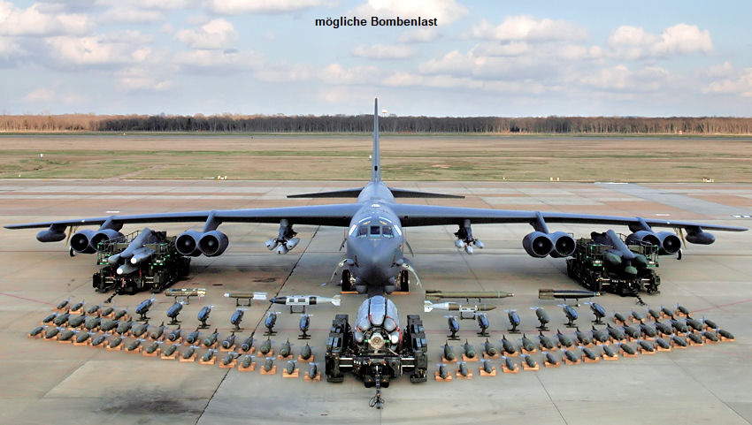 Boeing B-52 Stratofortress: schwerer US-Langstreckenbomber seit 1952