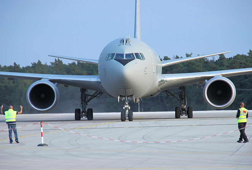 Boeing KC-767A: Tankflugzeug und Truppentransporter der U.S. Air Force (hier: Italian Air Force)
