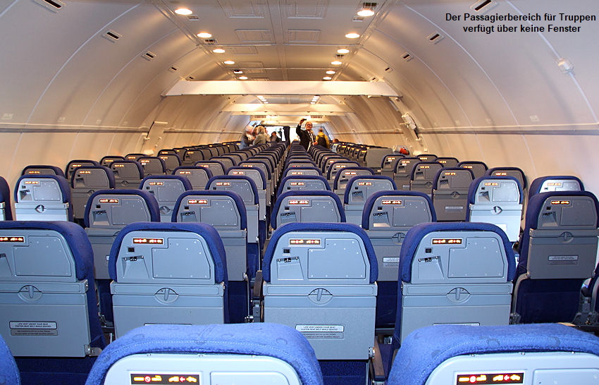 Boeing KC-767 - Passagiere