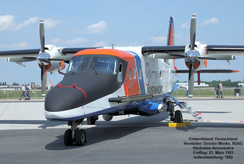 Dornier Do 228: Flugzeug mit Kurzstart- und Landefähigkeit (STOL)