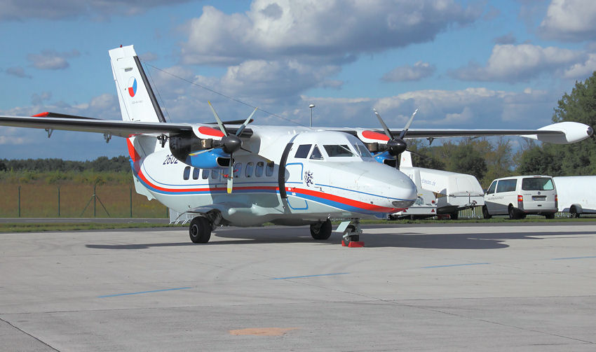 Let L-410 UVP Turbolet: leichtes zweimotoriges Kurzstrecken-Transportflugzeug der Tschechoslowakei