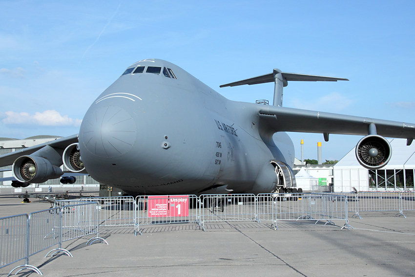 Lockheed C-5 Galaxy: militärisches Großraumtransportflugzeug für die U.S. Air Force
