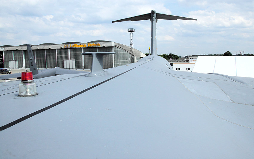 Lockheed C-5: Heckansicht