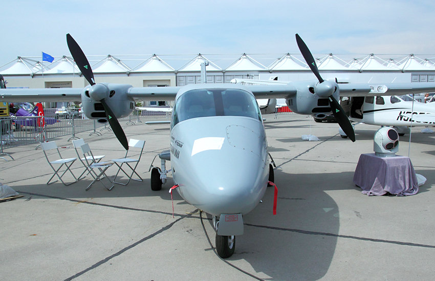Tecnam MMA (Multi Mission Aircraft): Luftfahrtunternehmen Airborne Technologies, das sich auf Beobachtungs- und Vermessungsmissionen in der Luft spezialisiert hat