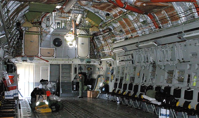 Globemaster Laderaum