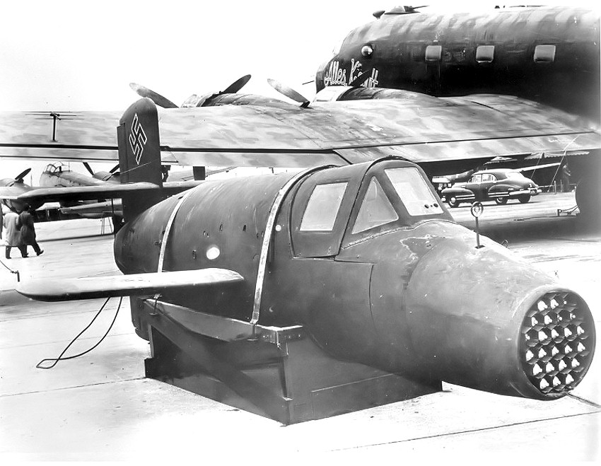 Bachem Ba 349 A Natter: senkrecht startendes bemannte Raketen-Flugzeug sollte Bomber rammen