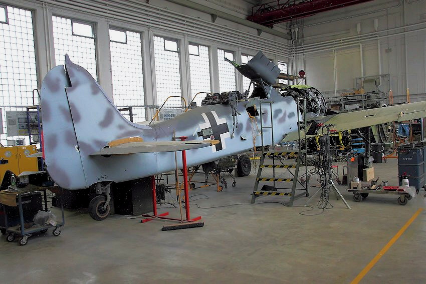 Focke Wulf - Heckansicht