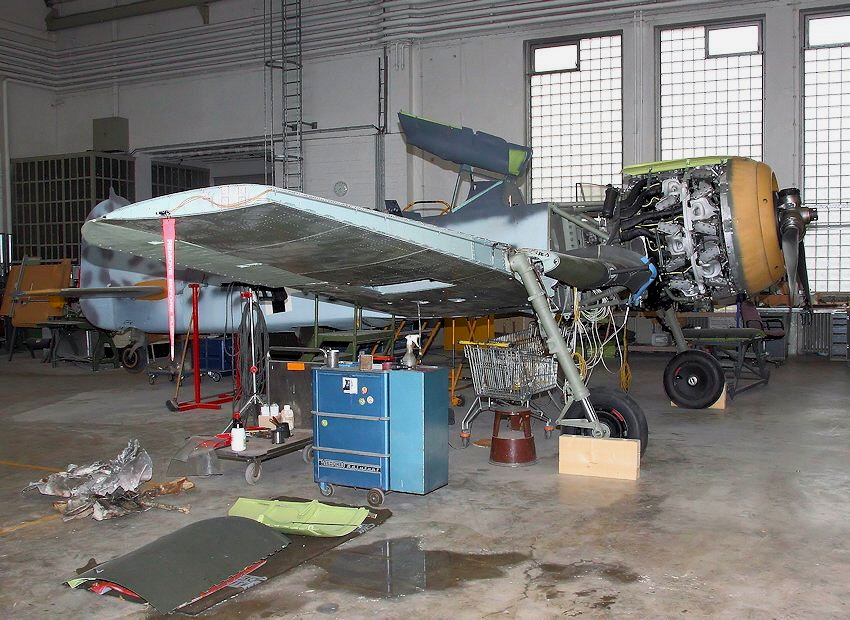 Focke Wulf - Seitenansicht