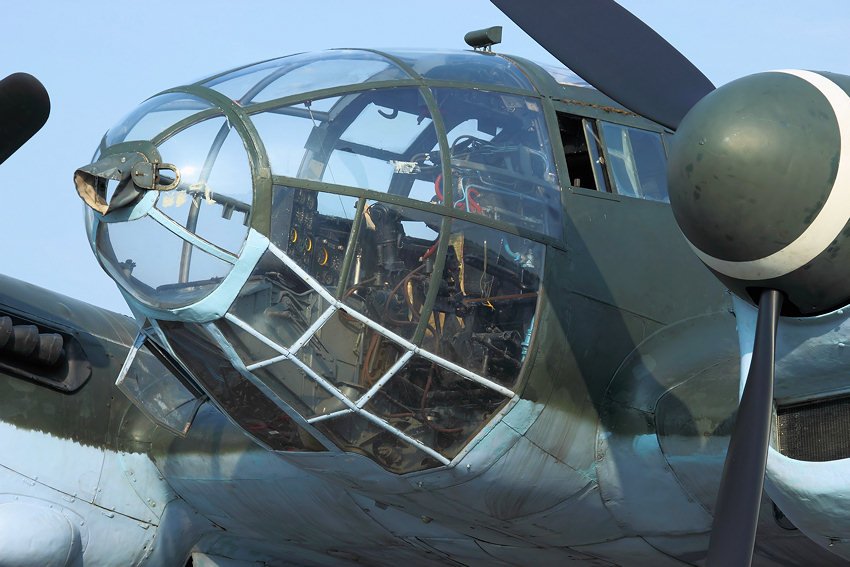 Heinkel He 111 Bugansicht