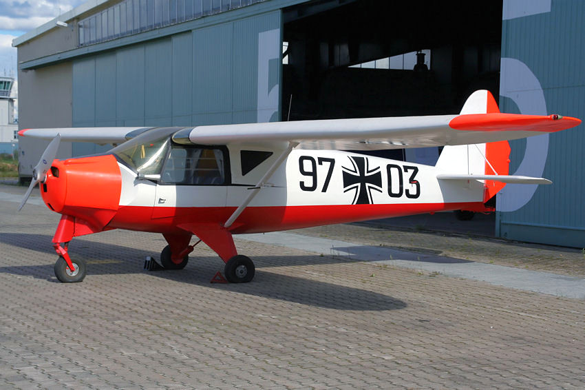 Pützer Elster - Ab 1955 wurde der Flugzeugbau in der BRD wieder erlaubt