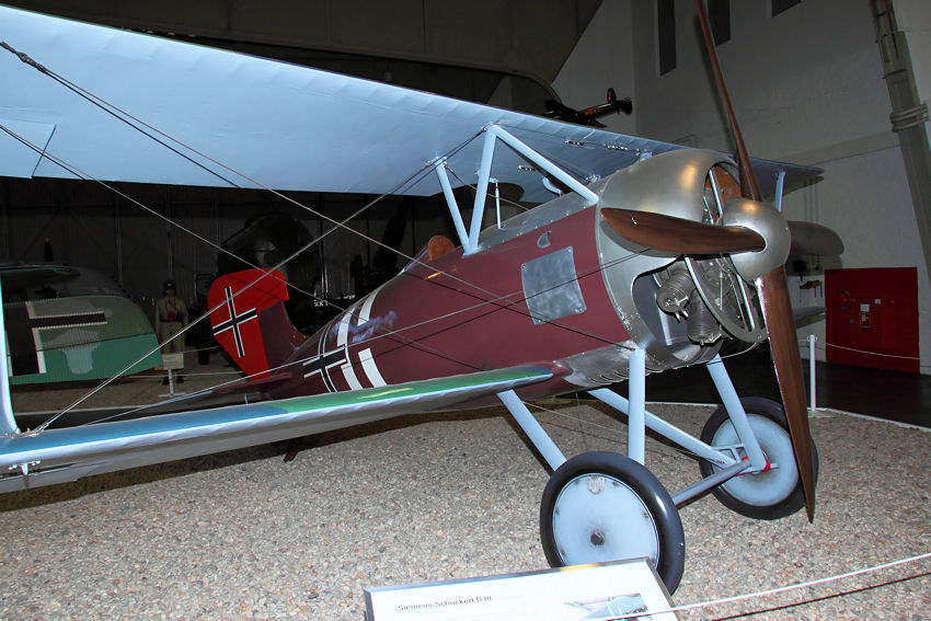 Siemens-Schuckert D III : seltenes deutsches Jagdflugzeug von 1918