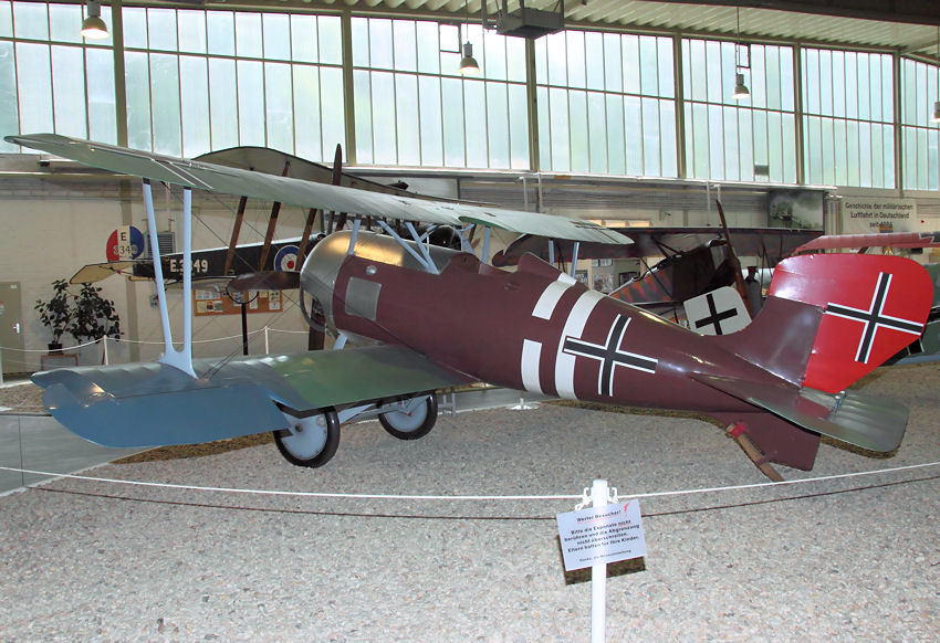 Siemens-Schuckert D-III: seltenes deutsches Jagdflugzeug von 1918