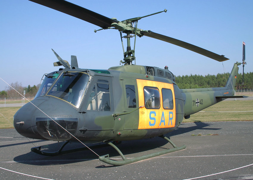 Bell UH-1 D “HUEY”: Der meistgebaute Drehflügler der westlichen Welt als SAR-Rettungshubschrauber