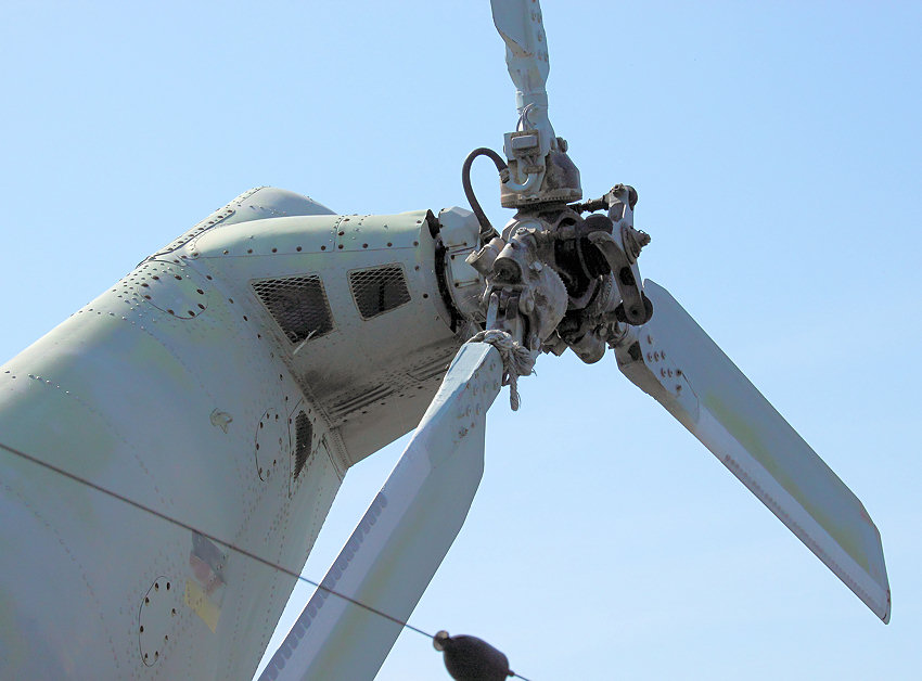 Mil Mi-24 D - Heckrotor