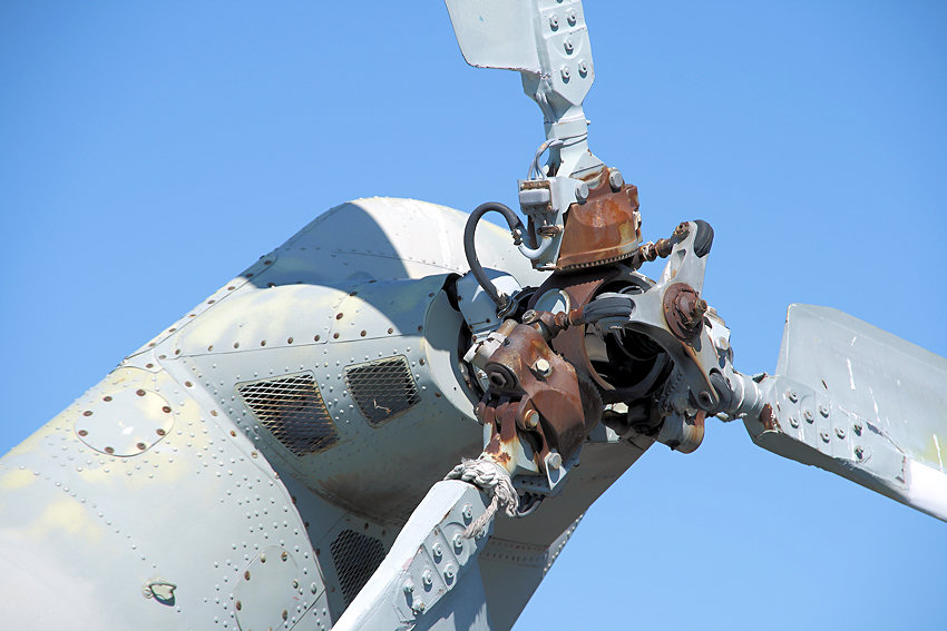 Mil Mi-24 P - Heckrotor