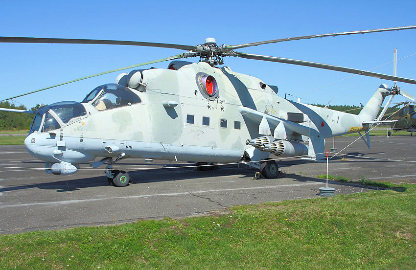 Mil Mi-24 P: Kampfhubschrauber der ehemaligen UdSSR (Erstflug: 1980)