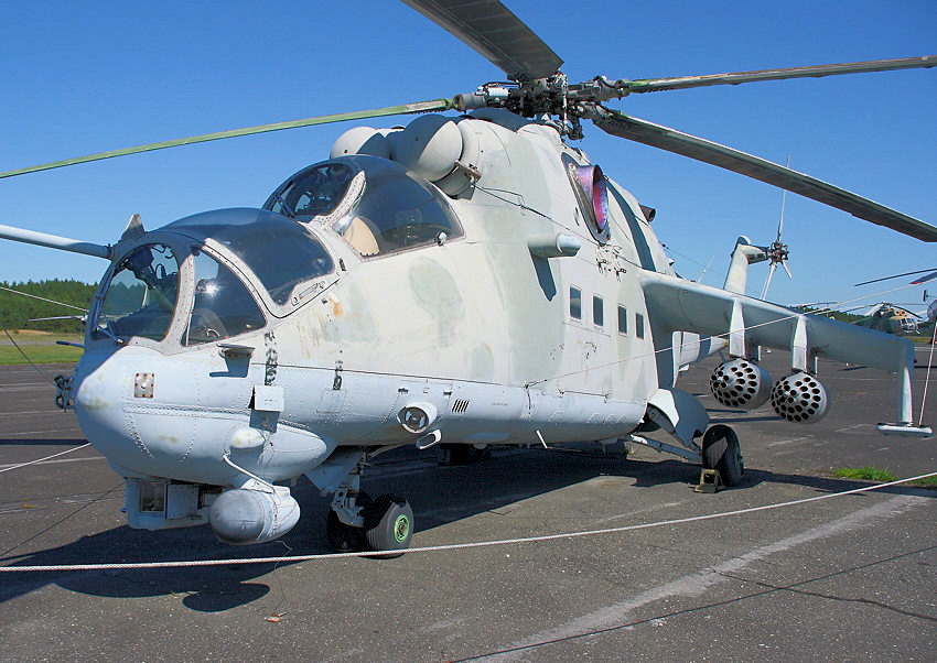 Mil Mi-24 P: Kampfhubschrauber der ehemaligen UdSSR (Erstflug: 1980)