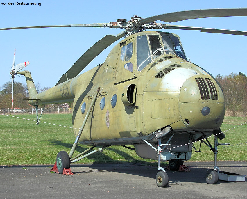 Mil Mi-4 - der erste Hubschraubertyp der NVA in der DDR