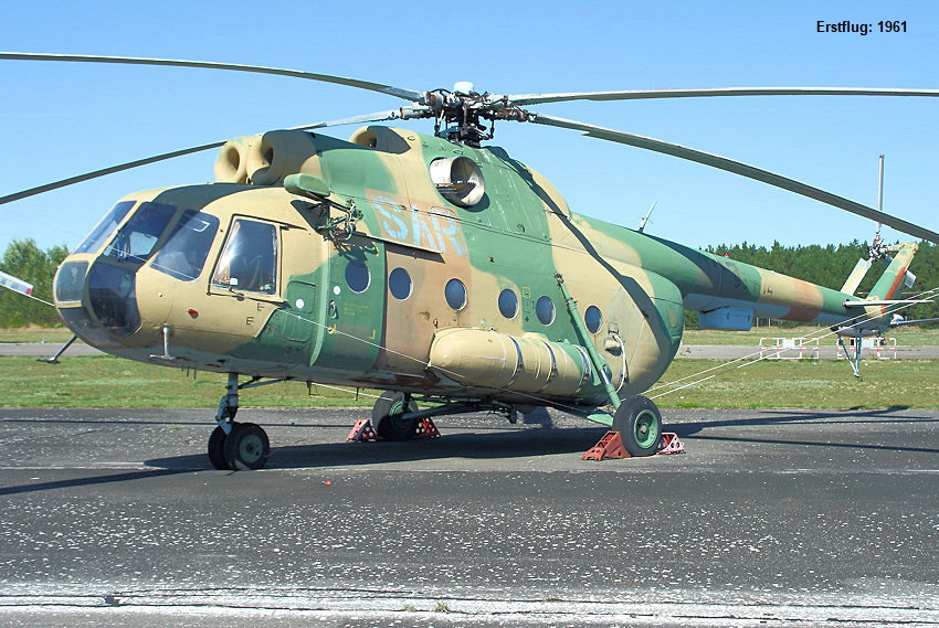 Mil Mi-8 SAR - Mehrzweckhubschrauber der ehem. UdSSR im SAR-Dienst der Bundesrepublik nach der Wende
