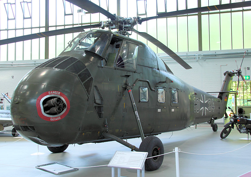 Sikorsky H-34 G (S-58): mittlerer Transporthubschrauber mit 9-Zylinder-Sternmotor