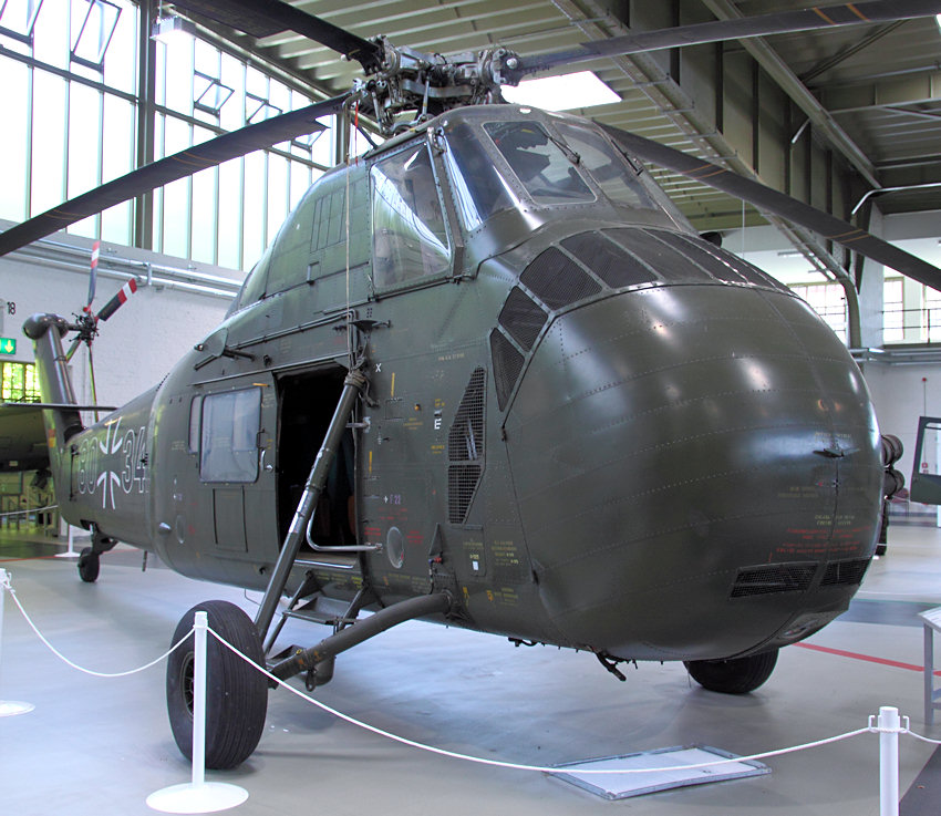 Sikorsky H-34 G (S-58): mittlerer Transporthubschrauber mit 9-Zylinder-Sternmotor