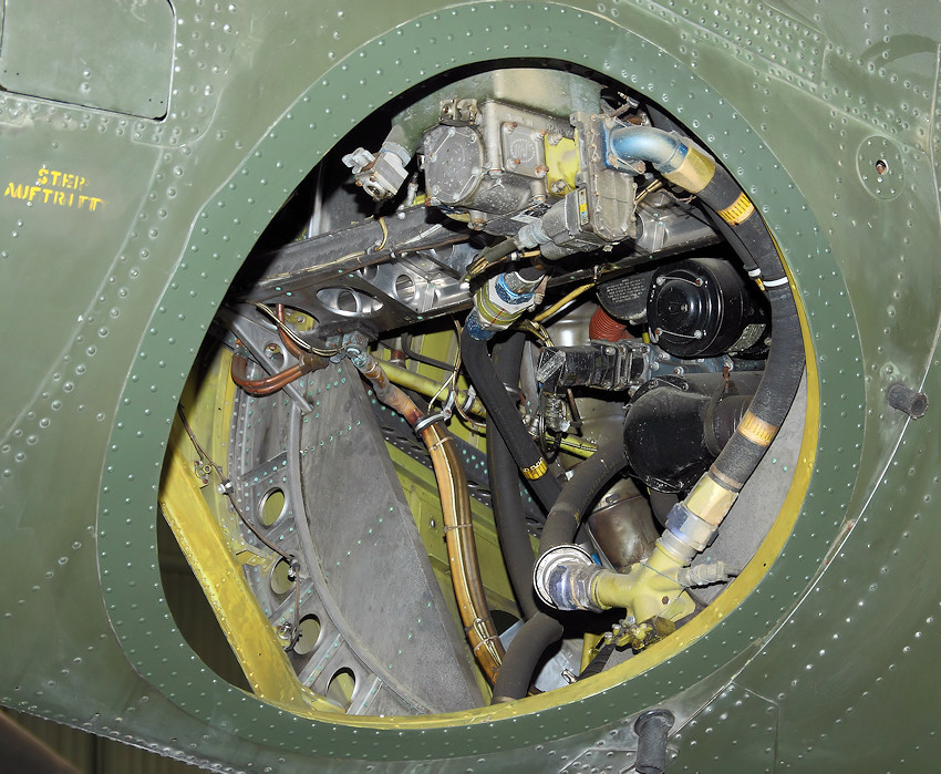 Boeing-Vertol H-21 - Motor