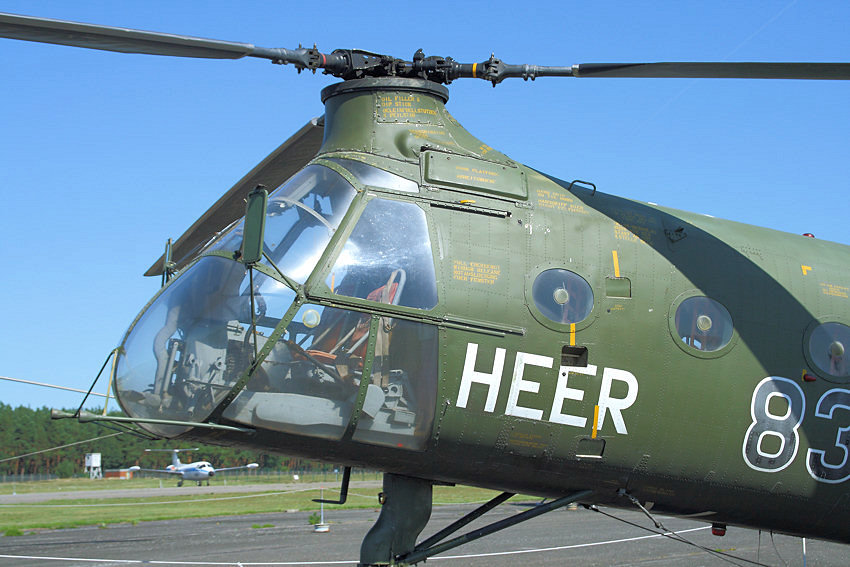 Boeing Vertol H-21: Banane genannter Hubschrauber mit Doppelrotorblätter