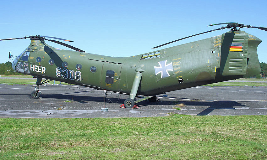 Boeing Vertol H-21: Hubschrauber mit Doppelrotor