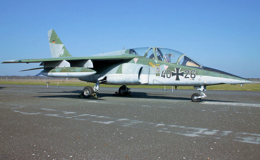 Alpha-Jet: leichtes Kampfflugzeug und Schulflugzeug der BRD