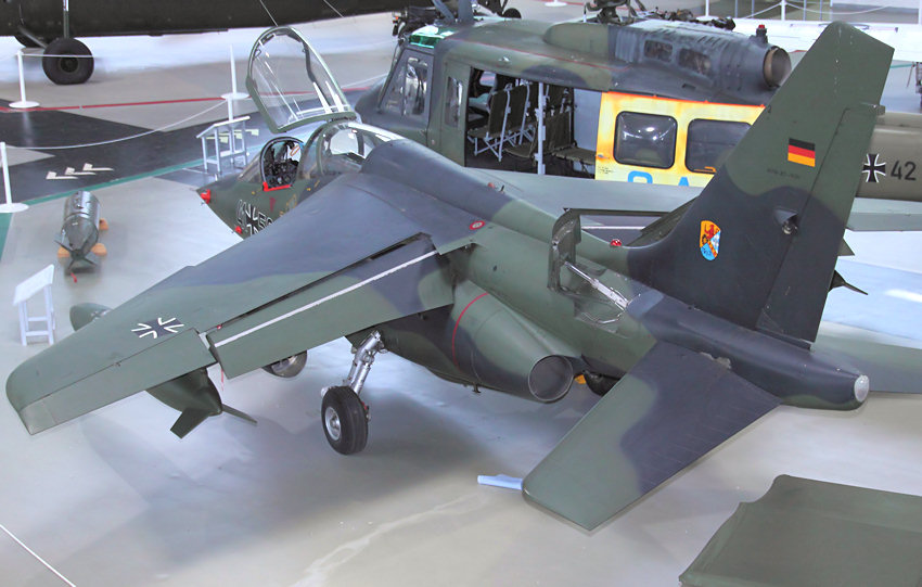 Alpha-Jet - Draufsicht